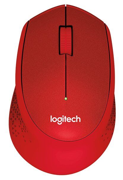 Logitech M330 Silent Plus Wireless Mouse - Red - Image 3