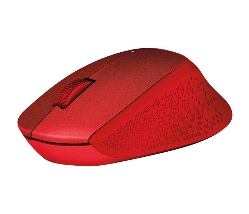 Logitech M330 Silent Plus Wireless Mouse - Red - Image 6