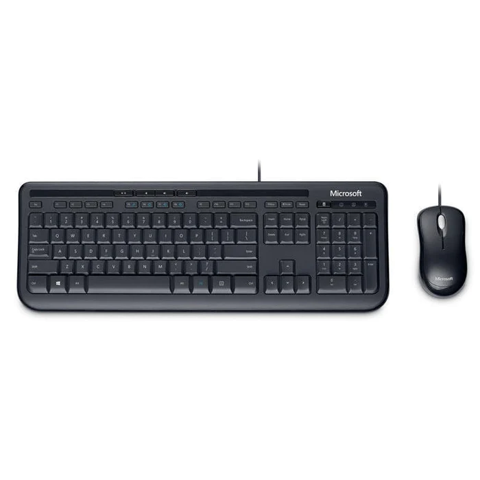 Microsoft Wired Keyboard & Mouse Black USB
